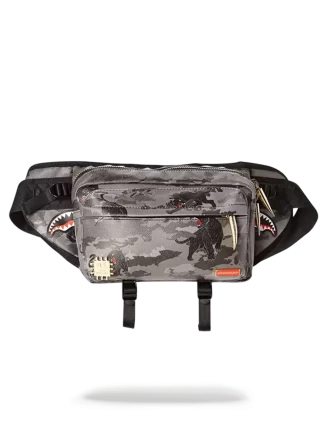 BOLSO BANDOLERA CAMUFLAJE DE PANTERA NEGRA