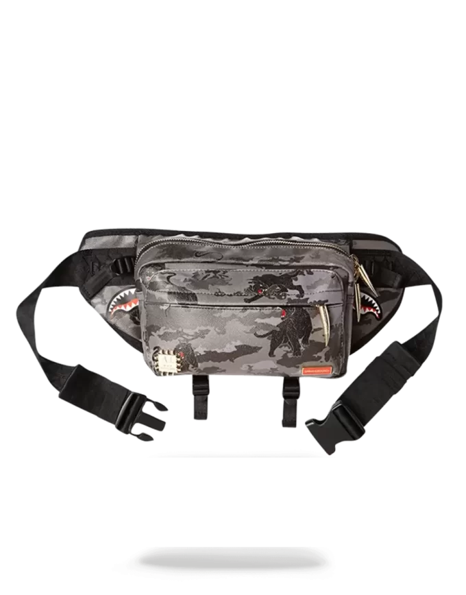 BOLSO BANDOLERA CAMUFLAJE DE PANTERA NEGRA BOLSO BANDOLERA CAMUFLAJE DE PANTERA NEGRA