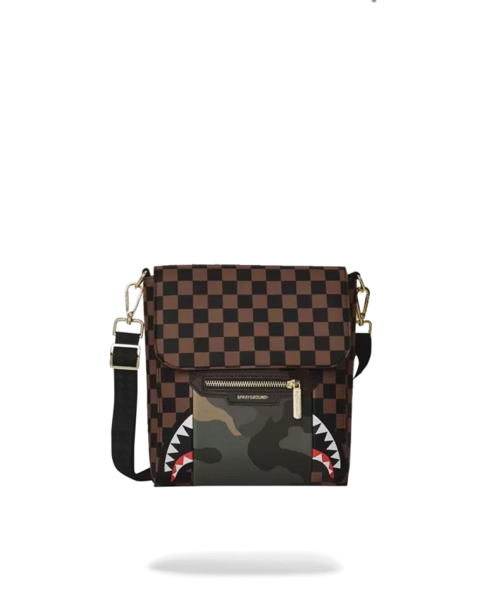 BOLSO BANDOLERA CON CREMALLERA EXTERIOR DORADO SHARKS IN PARIS BOLSO BANDOLERA CON CREMALLERA EXTERIOR DORADO SHARKS IN PARIS