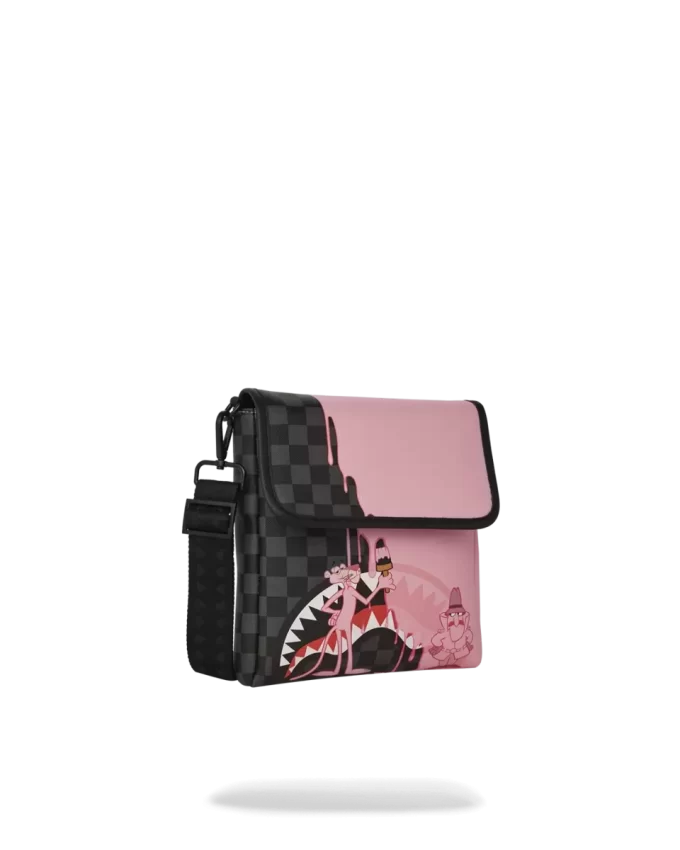 BOLSO BANDOLERA DE LA PANTERA ROSA PINTORA ROSA BOLSO BANDOLERA DE LA PANTERA ROSA PINTORA ROSA