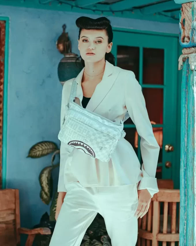 BOLSO BANDOLERA SPLIT THE CHECK (PERLA) BOLSO BANDOLERA SPLIT THE CHECK (PERLA)