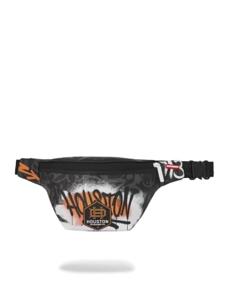 Bolso cruzado con diseño de arte callejero del Houston Dynamo FC de la MLS