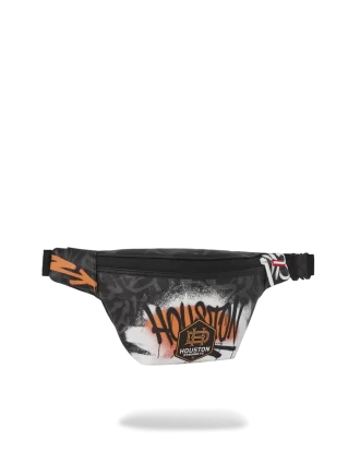 Bolso cruzado con diseño de arte callejero del Houston Dynamo FC de la MLS