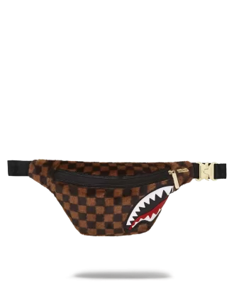 Bolso cruzado con diseño de tiburones peludos en París