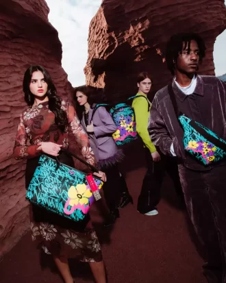 BOLSO CRUZADO CON ESTILO Y GLAMOUR PARA EL JARDÍN