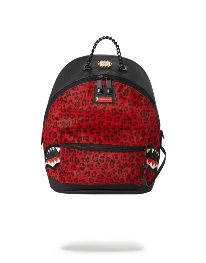 BOLSO DE 6 CORREAS EMPERATRIZ LEOPARDO ROJO (PELO DE PONI) BOLSO DE 6 CORREAS EMPERATRIZ LEOPARDO ROJO (PELO DE PONI)