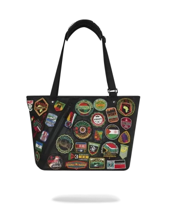 Bolso de carga A.I. THE 54 (Parches de África) Bolso de carga A.I. THE 54 (Parches de África)