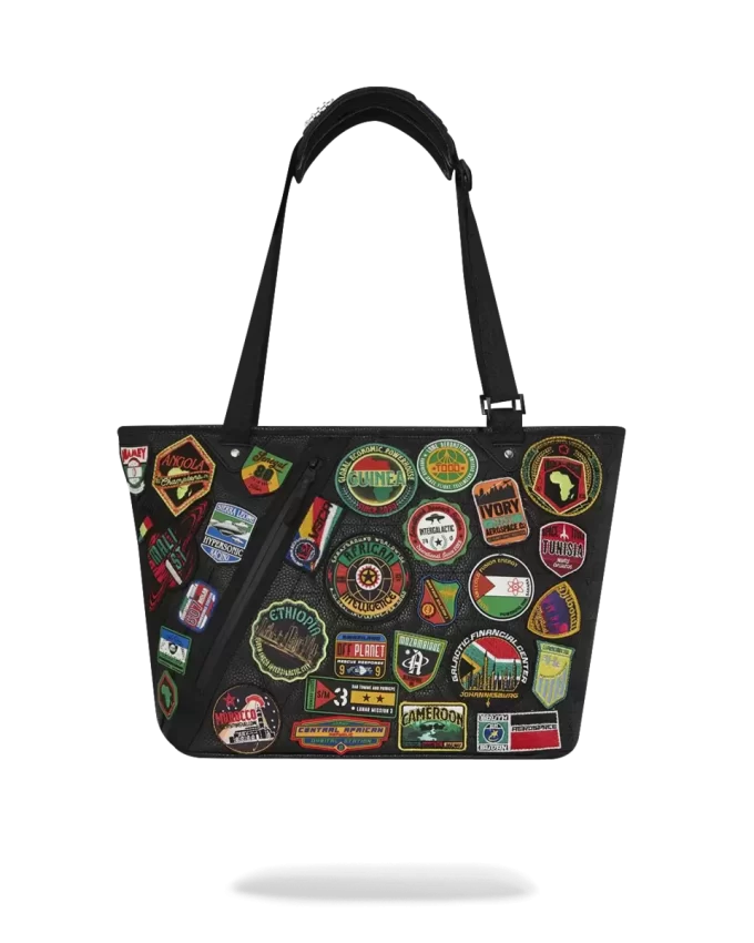Bolso de carga A.I. THE 54 (Parches de África) Bolso de carga A.I. THE 54 (Parches de África)