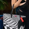 Bolso de cuadros psicodélico Bolso de cuadros psicodélico