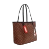 Bolso de mano con tiburones y calaveras Bolso de mano con tiburones y calaveras