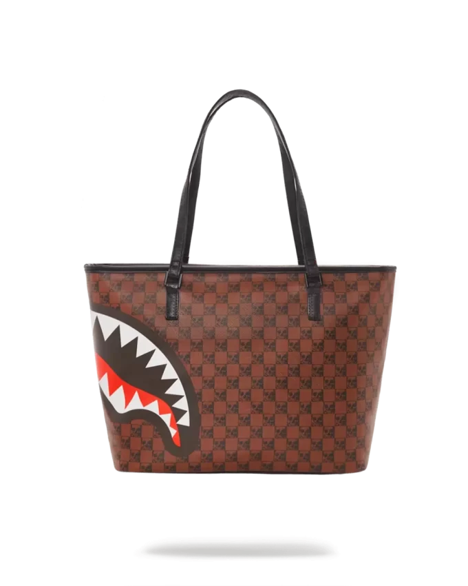 Bolso de mano con tiburones y calaveras Bolso de mano con tiburones y calaveras