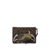 Bolso de mano cruzado Sharks in Paris con bolsillo exterior dorado con cremallera