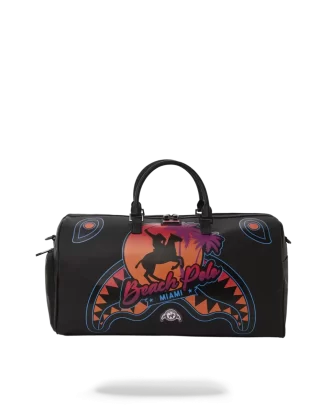 BOLSO DE VIAJE DE LA COLABORACIÓN CON POLO DE MIAMI BEACH (NEGRO)