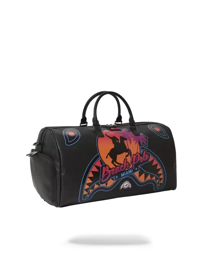 BOLSO DE VIAJE DE LA COLABORACIÓN CON POLO DE MIAMI BEACH (NEGRO) BOLSO DE VIAJE DE LA COLABORACIÓN CON POLO DE MIAMI BEACH (NEGRO)