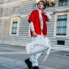 BOLSO DE VIAJE EMPERADOR CON ESTAMPADO DE DINERO BOLSO DE VIAJE EMPERADOR CON ESTAMPADO DE DINERO