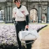 BOLSO DE VIAJE EMPERADOR CON ESTAMPADO DE DINERO BOLSO DE VIAJE EMPERADOR CON ESTAMPADO DE DINERO