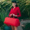 BOLSO DE VIAJE EMPERADOR DE LA RIVIERA ROJA BOLSO DE VIAJE EMPERADOR DE LA RIVIERA ROJA