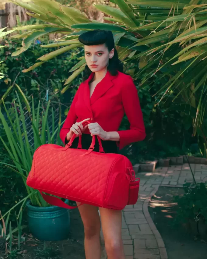 BOLSO DE VIAJE EMPERADOR DE LA RIVIERA ROJA BOLSO DE VIAJE EMPERADOR DE LA RIVIERA ROJA