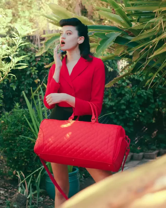 BOLSO DE VIAJE EMPERADOR DE LA RIVIERA ROJA BOLSO DE VIAJE EMPERADOR DE LA RIVIERA ROJA
