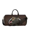 BOLSO DE VIAJE EXTERIOR CON CREMALLERA DORADA Y BOLSILLO CON CREMALLERA «TIBURONES EN PARÍS» BOLSO DE VIAJE EXTERIOR CON CREMALLERA DORADA Y BOLSILLO CON CREMALLERA «TIBURONES EN PARÍS»