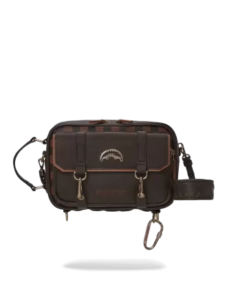 BOLSO MENSAJERO CHECKMATE ROYALE LADRILLO