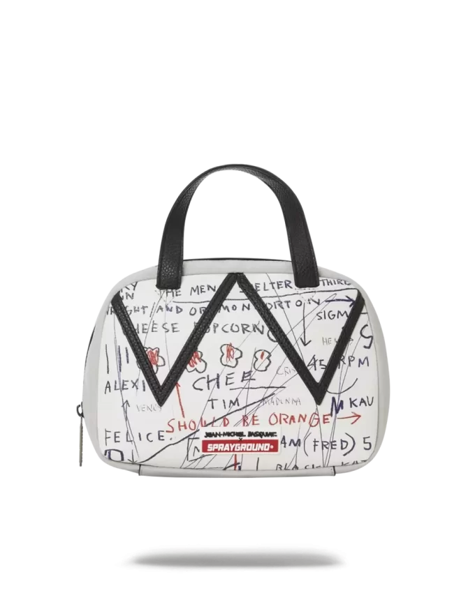 BOLSO OFICIAL DE BASQUIAT SIN TÍTULO (PALOMITAS DE QUESO) 1983 BOLSO OFICIAL DE BASQUIAT SIN TÍTULO (PALOMITAS DE QUESO) 1983