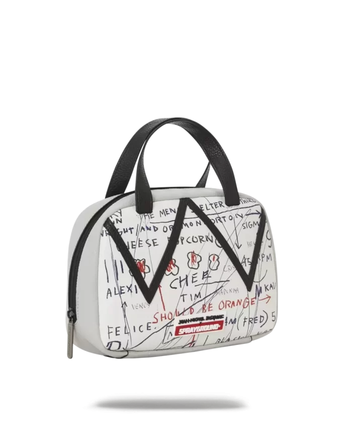 BOLSO OFICIAL DE BASQUIAT SIN TÍTULO (PALOMITAS DE QUESO) 1983 BOLSO OFICIAL DE BASQUIAT SIN TÍTULO (PALOMITAS DE QUESO) 1983
