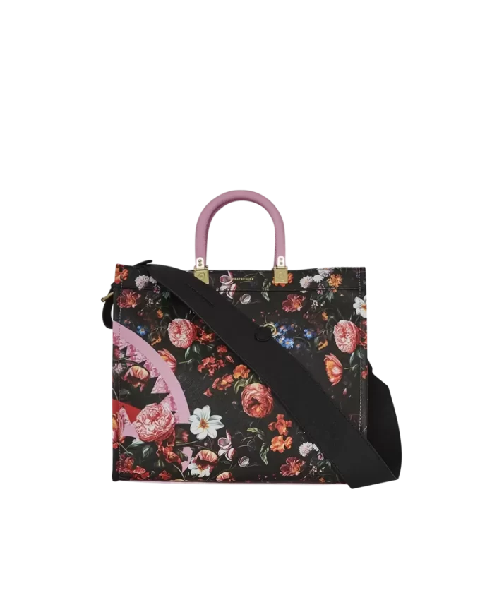 Bolso Tortuga de Jardín de Flores Bolso Tortuga de Jardín de Flores