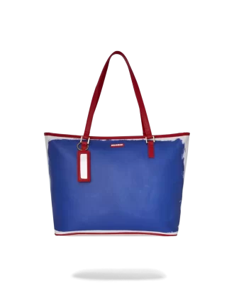 Bolso tote artístico The Big Blue Purse de Keith Haring