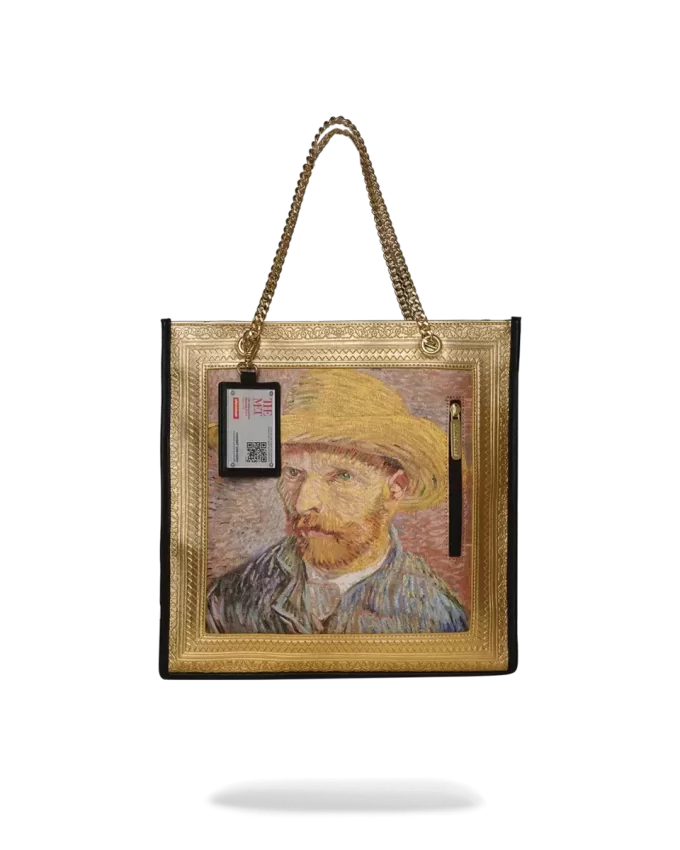 Bolso tote con autorretrato enmarcado de Van Gogh del Met Bolso tote con autorretrato enmarcado de Van Gogh del Met
