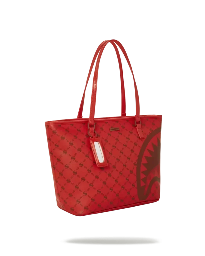 Bolso tote con estampado de ladrillos y dinero Bolso tote con estampado de ladrillos y dinero