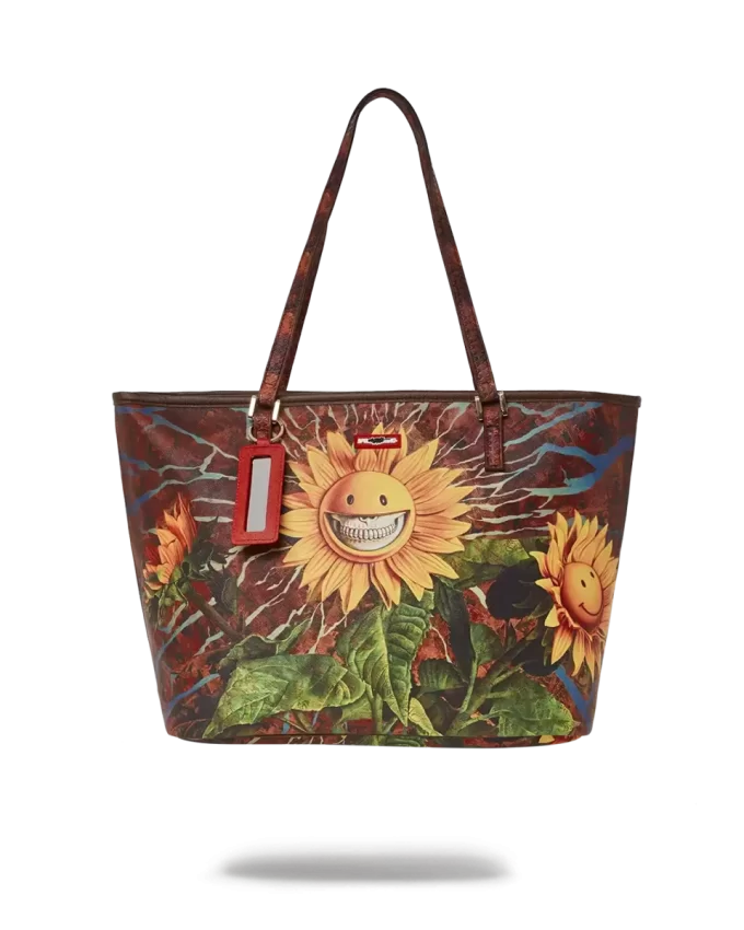 Bolso tote de colaboración SUNFLOWER GRIN RON ENGLISH Bolso tote de colaboración SUNFLOWER GRIN RON ENGLISH