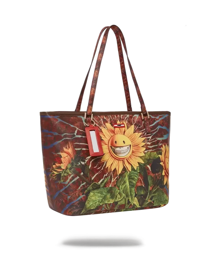 Bolso tote de colaboración SUNFLOWER GRIN RON ENGLISH Bolso tote de colaboración SUNFLOWER GRIN RON ENGLISH