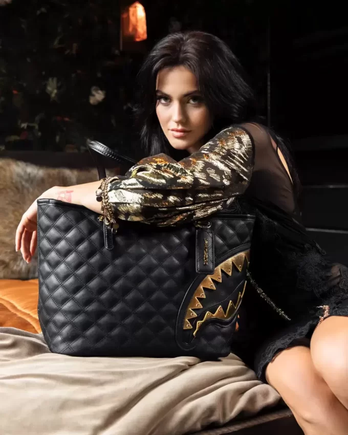 Bolso tote de Ginebra de 24 quilates Bolso tote de Ginebra de 24 quilates