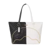 Bolso tote de tiburón acolchado dividido de nivel superior Bolso tote de tiburón acolchado dividido de nivel superior