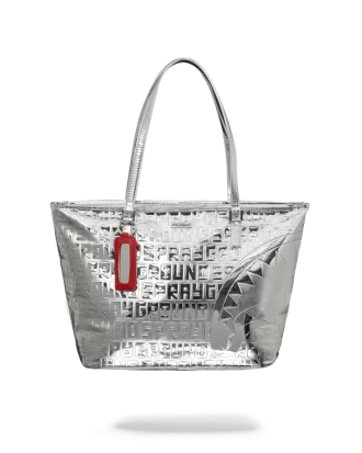 Bolso tote Future Titan (metálico).