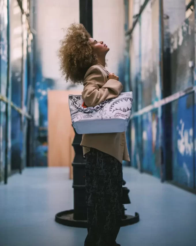 Bolso tote «Sueños de diseñador» de la Semana de la Moda de Londres Bolso tote «Sueños de diseñador» de la Semana de la Moda de Londres