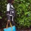 Bolso tote turquesa ILLUCHAINS Bolso tote turquesa ILLUCHAINS
