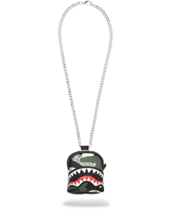CADENA PARA MOCHILA DE TIBURÓN DE DINERO CAMUFLAJE