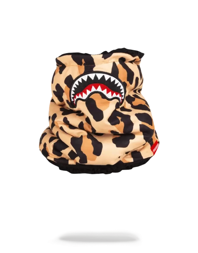 Calentador de cuello de leopardo