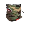 Calentador de cuello de tiburón camuflaje