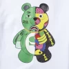 CAMISETA BLANCA DE ANATOMÍA JUVENIL CON OSO