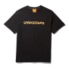 CAMISETA CON ESTAMPADO DE GARFIELD (NEGRA)