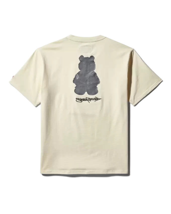 CAMISETA DE MANGA CORTA CON ESTAMPADO DE OSO DE DINERO (ALBAICOLA)