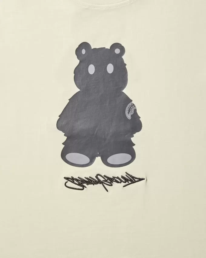 CAMISETA DE MANGA CORTA CON ESTAMPADO DE OSO DE DINERO (ALBAICOLA)