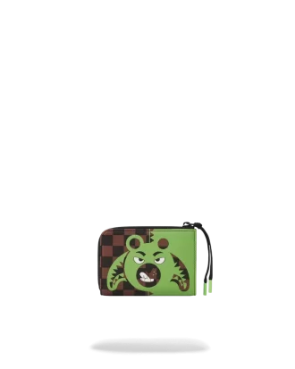 CARTERA DE OSO DE DINERO VERDE