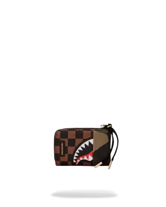 Cartera Sharks in Paris con bolsillo exterior dorado con cremallera