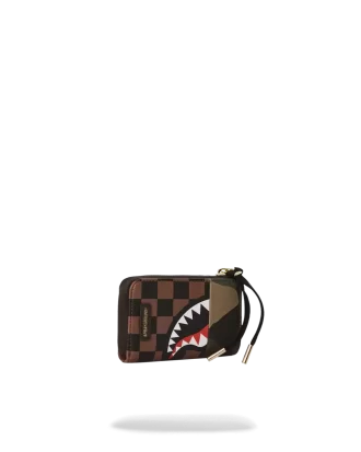 Cartera Sharks in Paris con bolsillo exterior dorado con cremallera