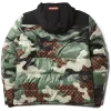 Chaqueta acolchada de camuflaje a cuadros Chaqueta acolchada de camuflaje a cuadros