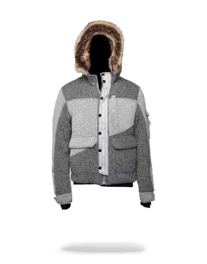 CHAQUETA CHOPPER DE PUNTO A RAYAS JAPONESAS CHAQUETA CHOPPER DE PUNTO A RAYAS JAPONESAS